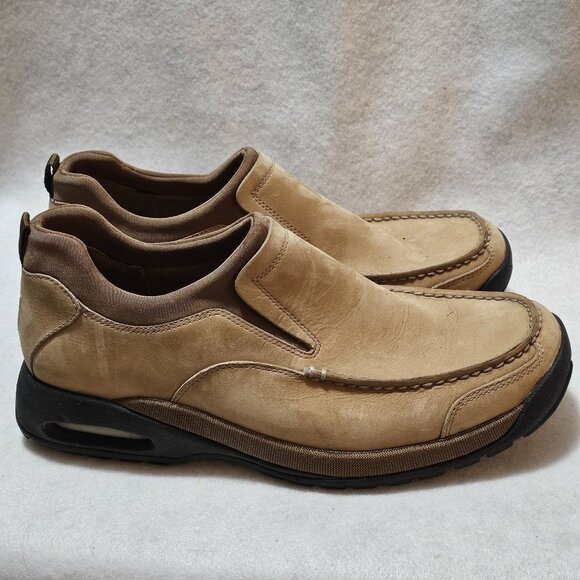 Cole Haan Air Colab Camel Brown Leather Moc Toe Slip on Loafer Sz 9.5 Mens. main image 7